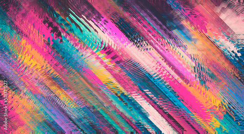 Diagonal glitch background