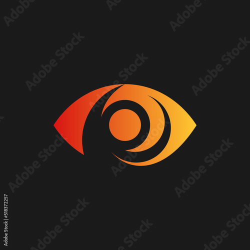 Eye Vision Logo Design Icon Symbol