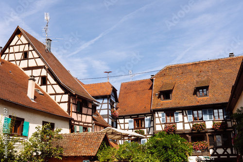 Germanic French homes in Colmar, France photo