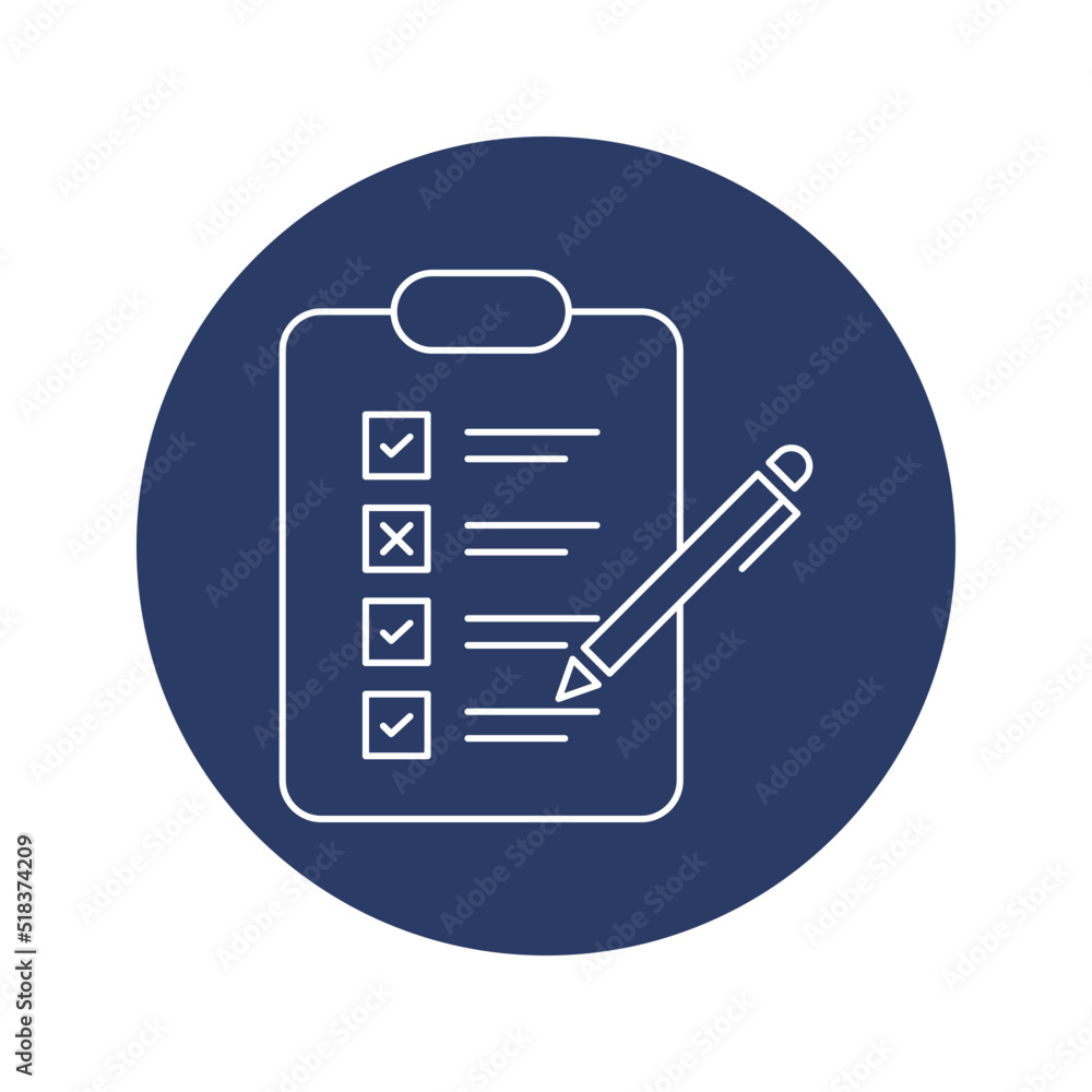 Medical report clip board icon