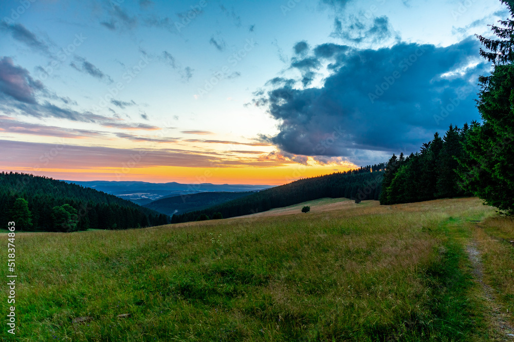 Sommerspaziergang durch die schöne Natur des Thüringer Waldes - Thüringen Sommerspaziergang durch die schöne Natur des Thüringer Waldes - Thüringen