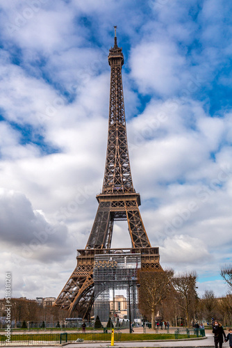The iconic Eiffel Tower in Paris, France © EnginKorkmaz