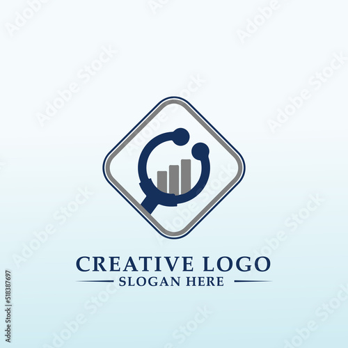 Design a Modern Financial doctor medicine Logo