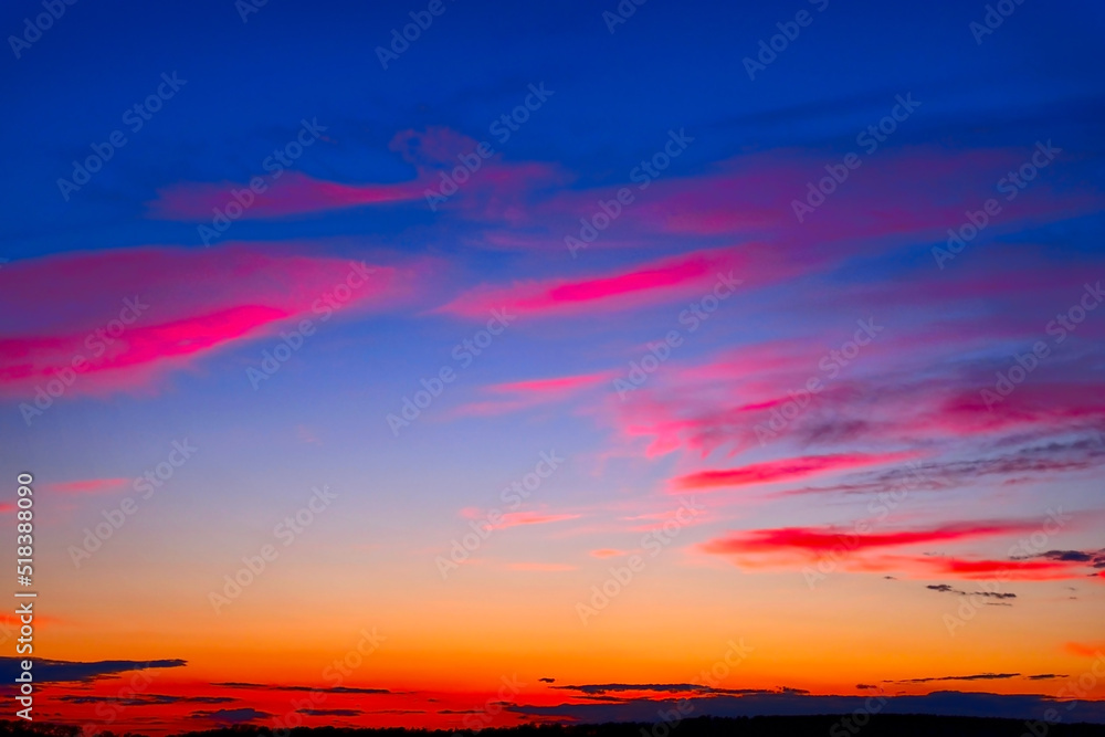 Sunset sky cloud clouds nature