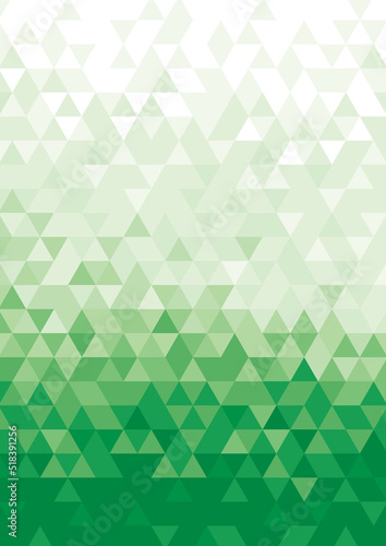 素材_背景_縦_高級感のあるキラキラしたクリスタル風_緑