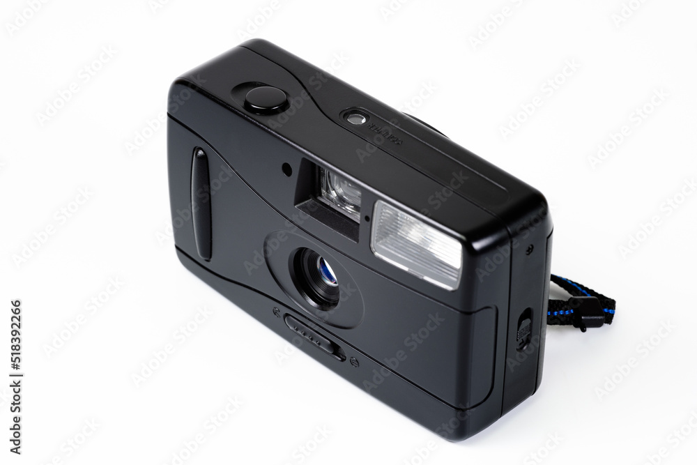 Film camera isolated on white background Film camera isolated on white background