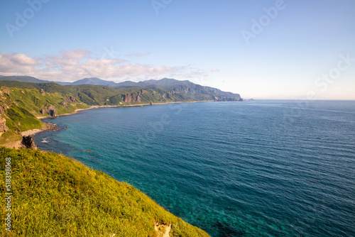 北海道 積丹半島・神威岬の風景 