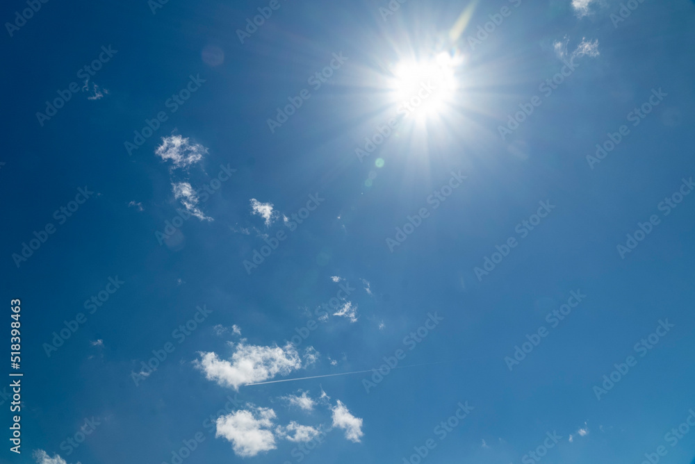 Image with background clouds and blue sky in Lisbon. Image with background clouds and blue sky in Lisbon.