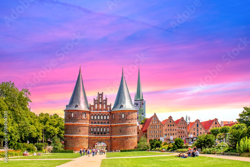 Holstentor, Lübeck, Deutschland 