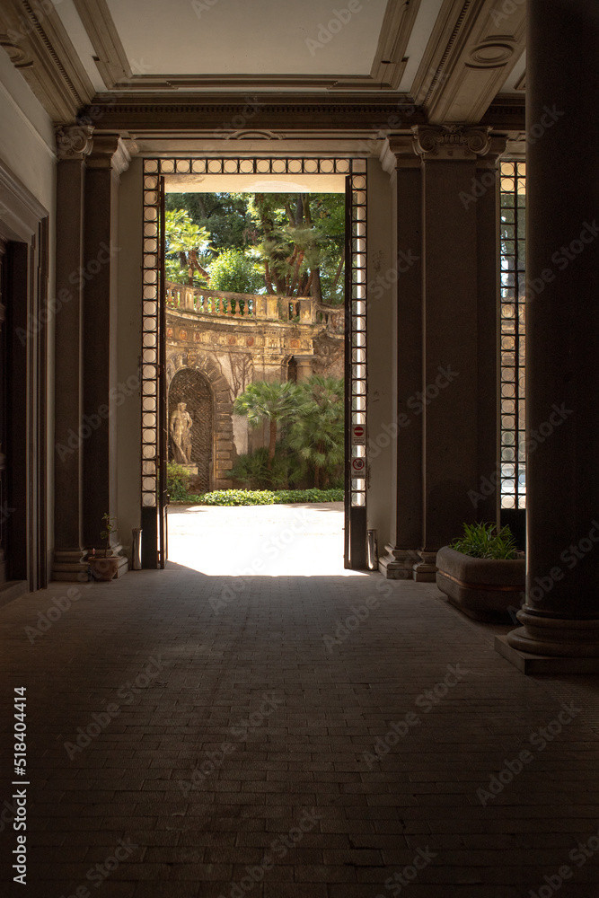 Roma palace hallway Roma palace hallway