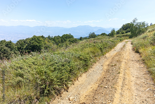Summer landscape of Belasitsa Mountain  Bulgaria