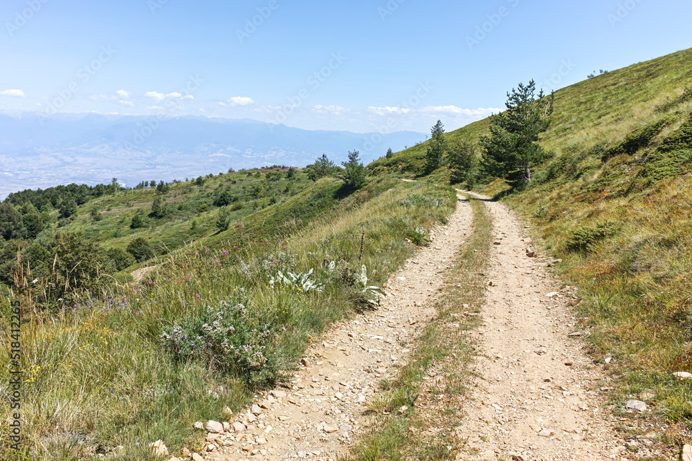 Summer landscape of Belasitsa Mountain, Bulgaria