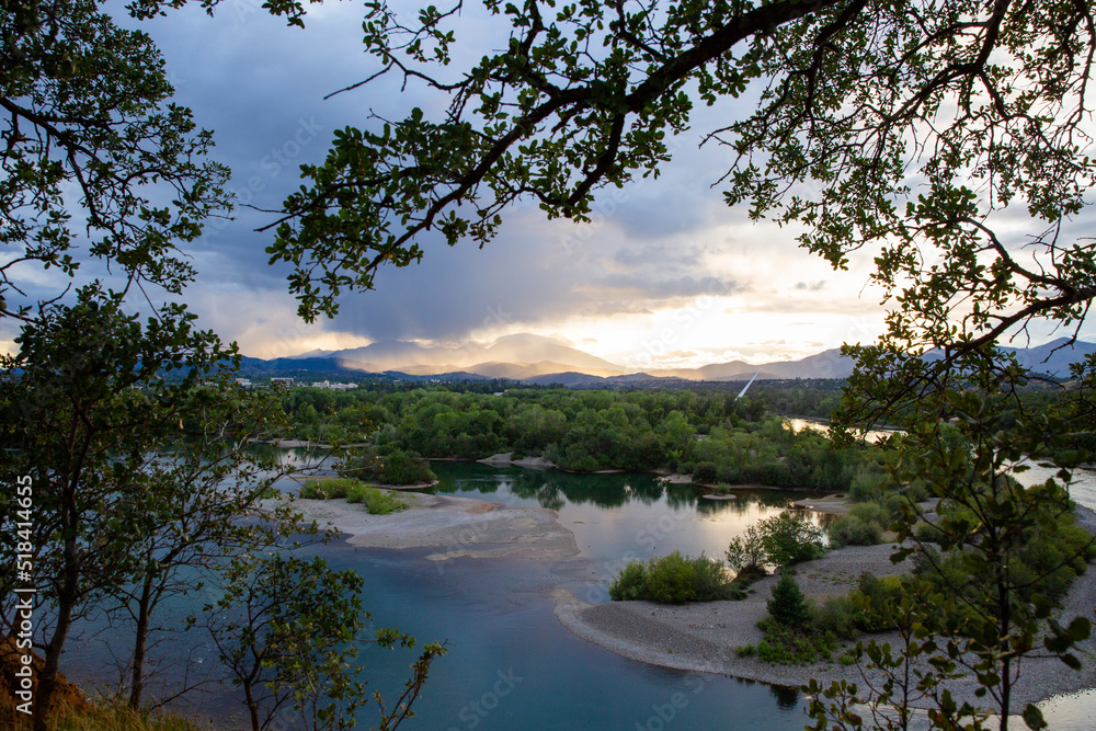 Brilliant Redding California Sunset