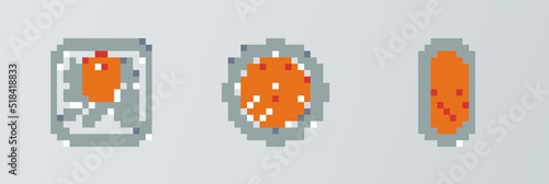 Set line Car tire, Gear shifter and wheel icon. Vector