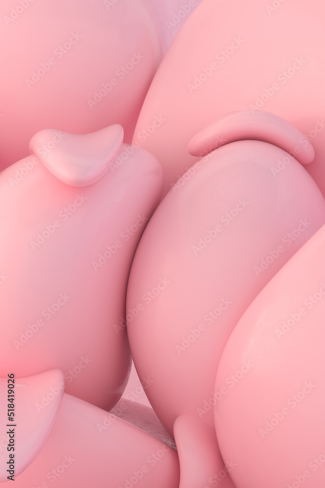 Pink shapes Pink shapes