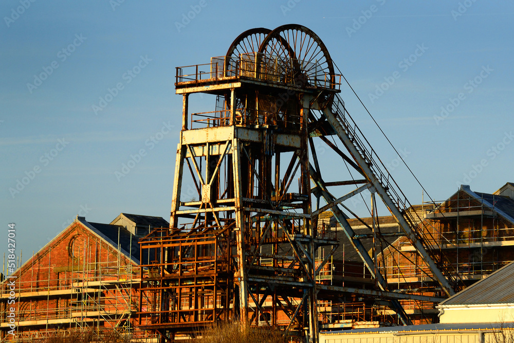 The coal mine in Whitehaven, Cumbria, England