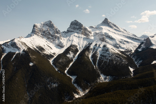 Three Mountain Peaks