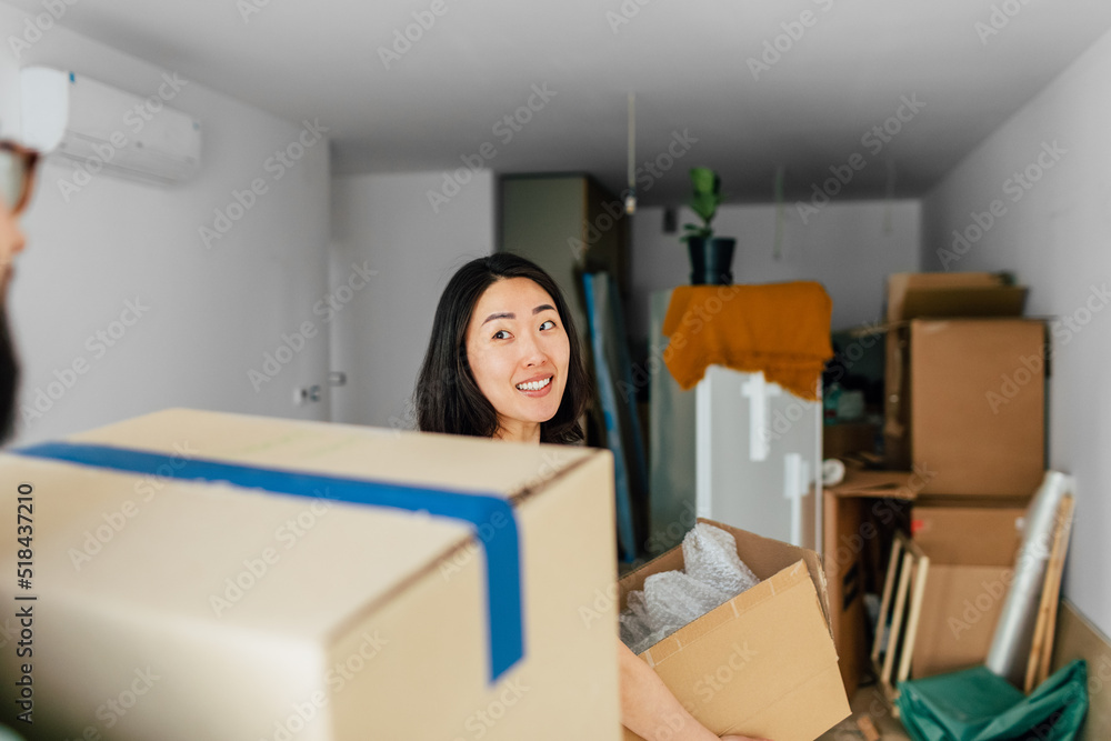 Couple Moving Into New Apartment Couple Moving Into New Apartment