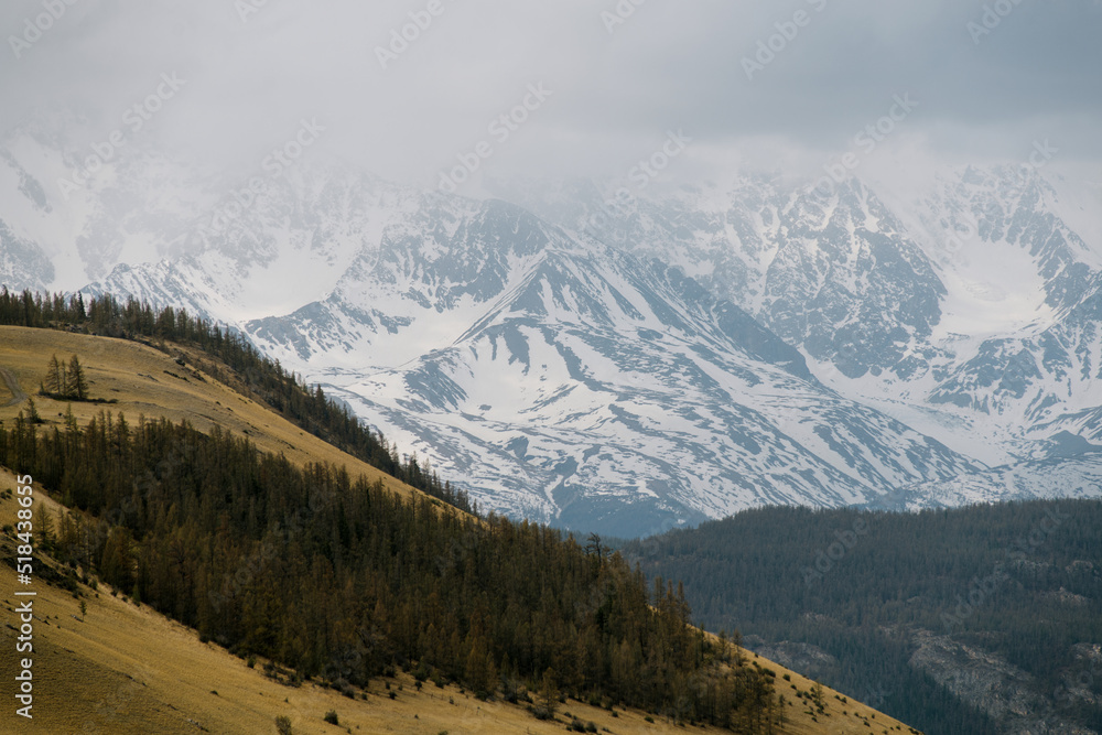 Snowy Mountains Landscape Snowy Mountains Landscape
