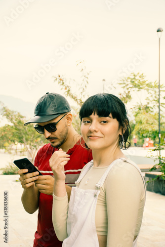 Friends in the park photo