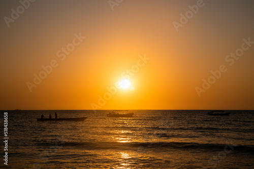 sunset over the sea © Johanna