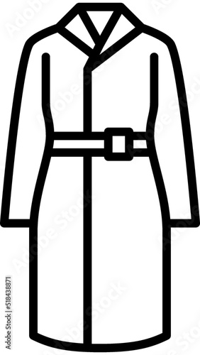 Parka Icon Line Style