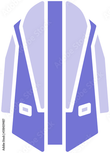 Parka Icon Flat Style
