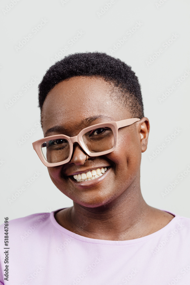 Portrait of a smiling woman Portrait of a smiling woman