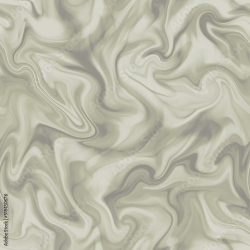Color glass abstract beige liquid wavy textured background. Seamless texture with waves blur pattern in tiffany technique. Self-adhesive printing film for stained glass. Marble illustration