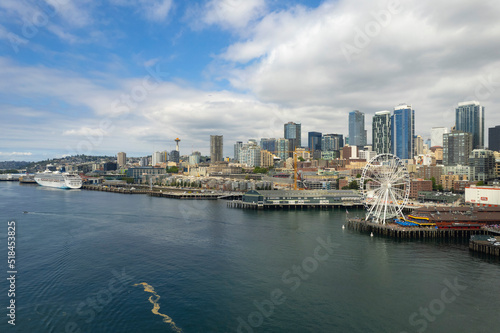 city skyline Beautiful Seattle, Washington © VideoCater