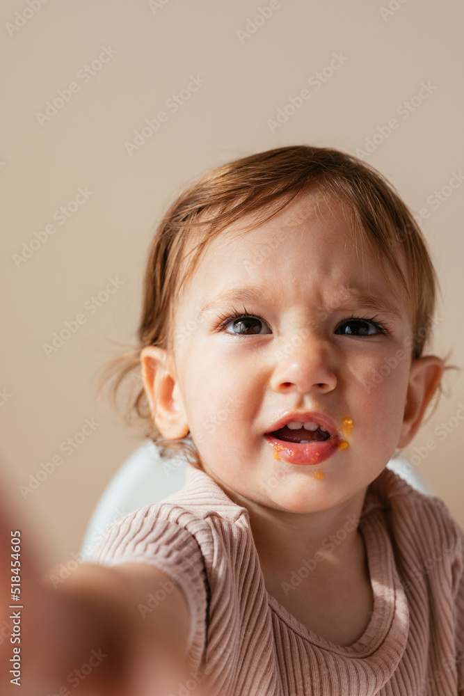 Messy Baby Girl Messy Baby Girl