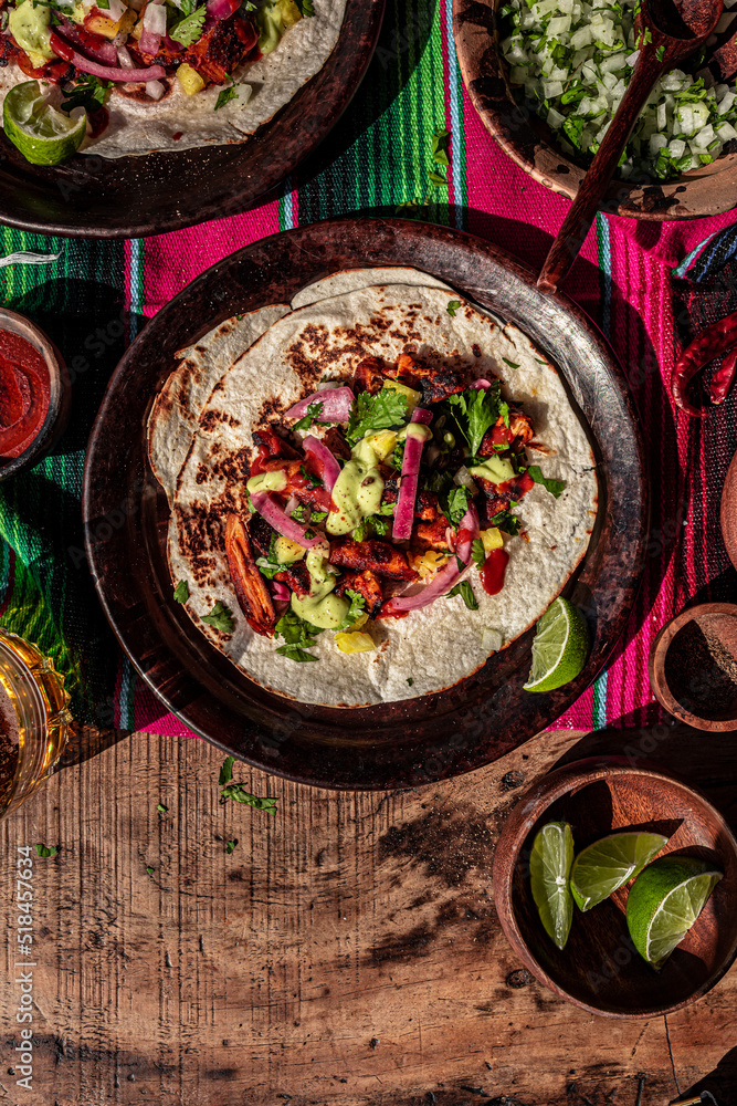 Vegan Tacos al Pastor Vegan Tacos al Pastor