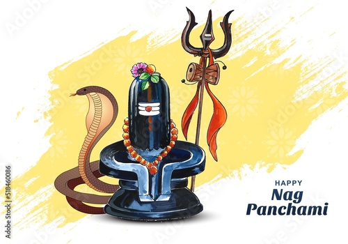 Happy naag panchami indian festival background