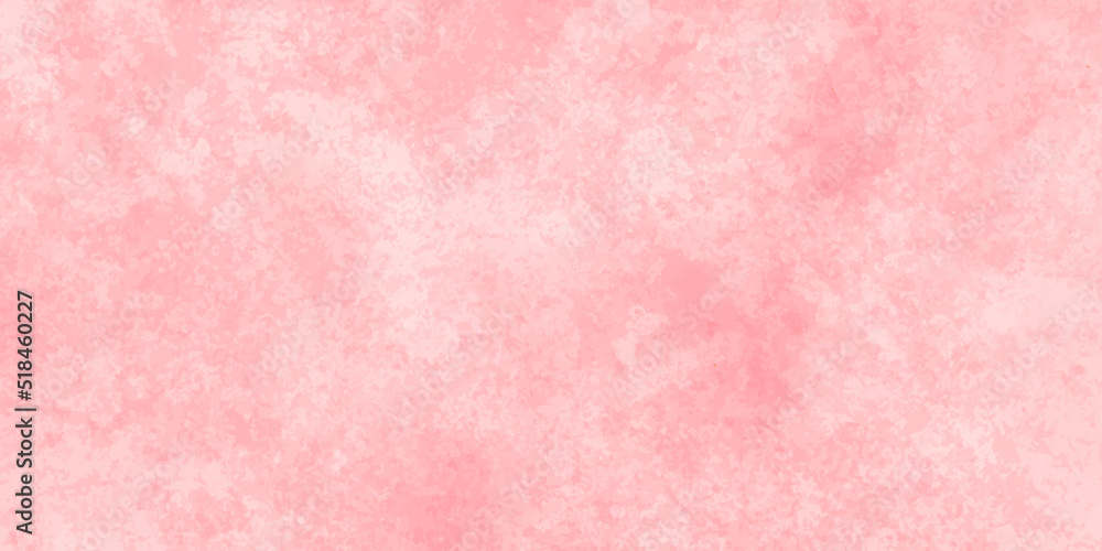 Bright pink grunge background wall texture imitation.Soft Pink grunge watercolor texture background. ><