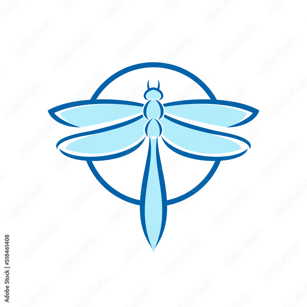 Dragonfly concept. Very suitable for symbol, logo, company name, brand name, personal name, icon and many more. Dragonfly concept. Very suitable for symbol, logo, company name, brand name, personal name, icon and many more.