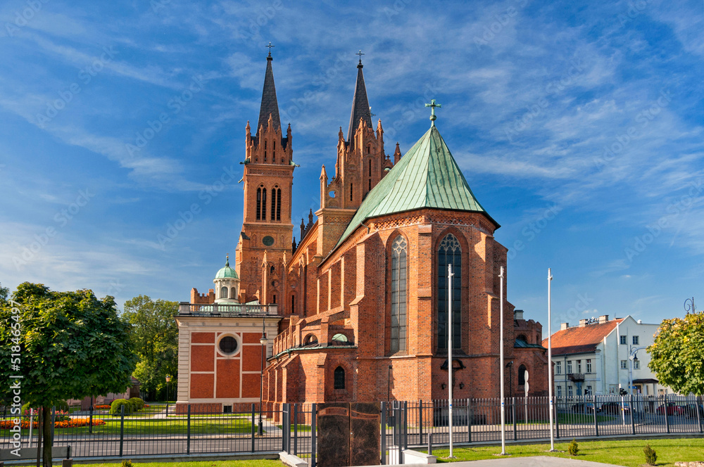 Cathedral Basilica of the Assumption of the Blessed Virgin Mary in Włocławek, Kuyavian-Pomeranian Voivodeship, Poland