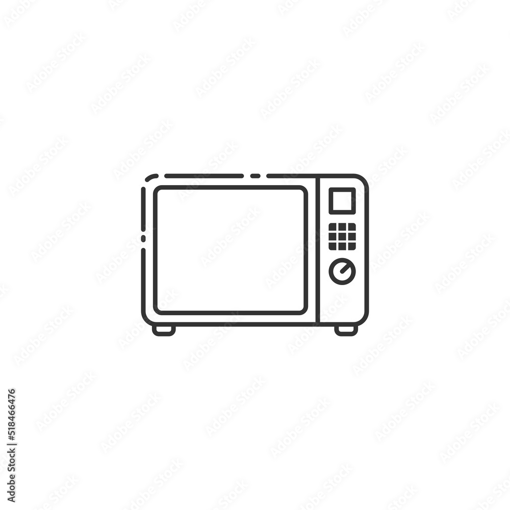 Outline whistle icon isolated on white background Outline whistle icon isolated on white background