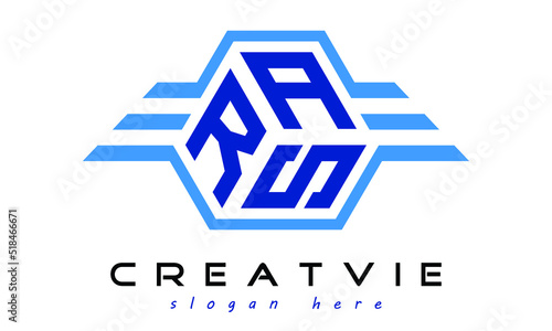 RAS three letter geometrical wings logo design vector template. wordmark logo | emblem logo | monogram logo | initial letter logo | typography logo | business logo | minimalist logo |