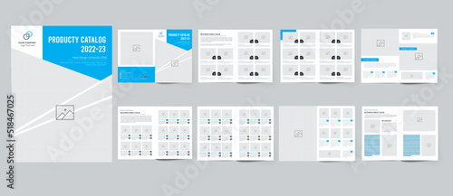 Product Catalogue & modern a4 product catalog design template, Minimalist product brochure template design