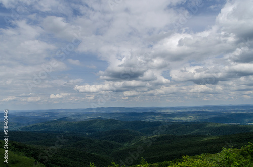 Bieszczady panorama połonin 