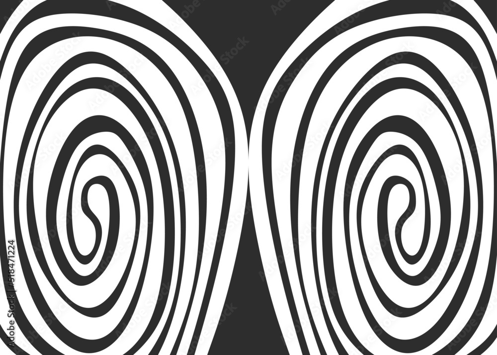 Abstract background with reflective swirl line pattern Abstract background with reflective swirl line pattern