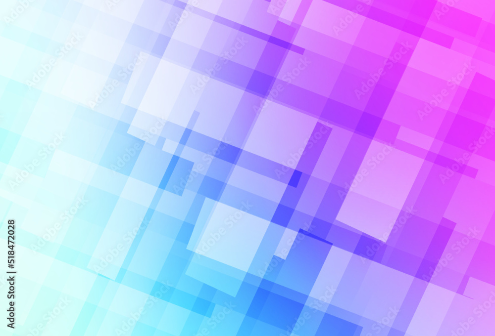 Light Pink, Blue vector template with rhombus. Light Pink, Blue vector template with rhombus.