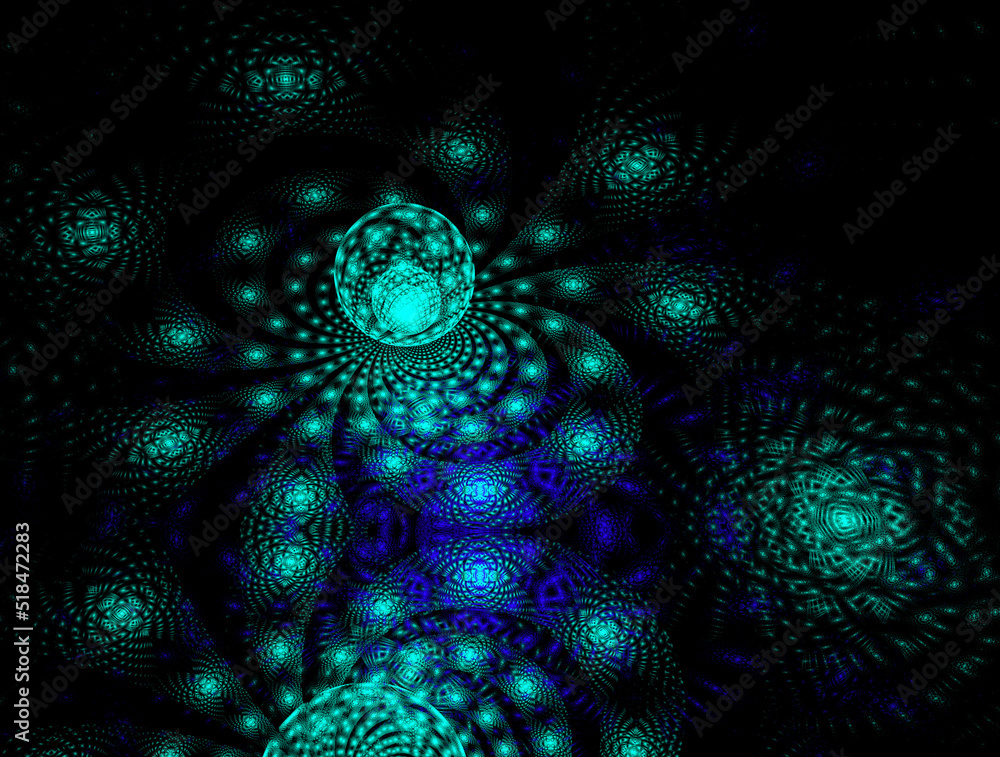 Imaginatory fractal abstract background Image Imaginatory fractal abstract background Image