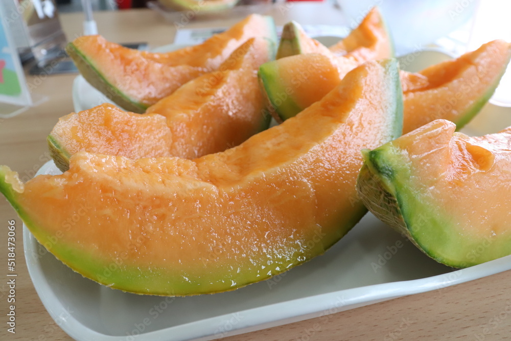 夕張メロン　大量