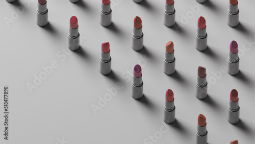 3d lipstick pattern photo