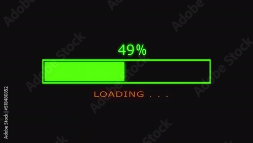 Wallpaper Mural Animation of Loading Bar Torontodigital.ca