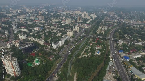 Wallpaper Mural Moldova, Chisinau City, Raw footages from drone Torontodigital.ca