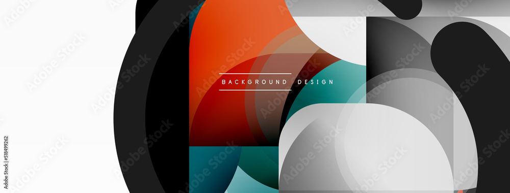 Creative geometric wallpaper. Minimal circle triangle and square line abstract background. Vector illustration for wallpaper banner background or landing page Creative geometric wallpaper. Minimal circle triangle and square line abstract background. Vector illustration for wallpaper banner background or landing page
