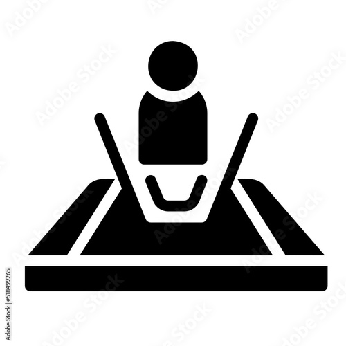 hologram glyph icon