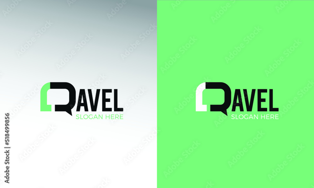 Obraz premium Q logo For Crypto Chat Template